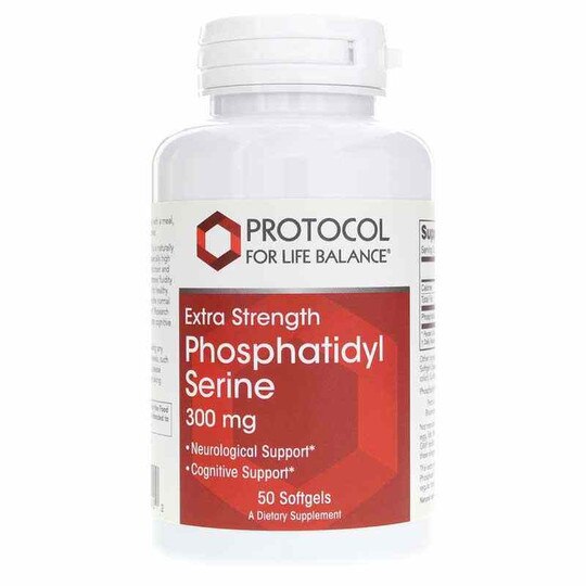 Phosphatidyl Serine 300 Mg Extra Strength, 50 Softgels, PFLB
