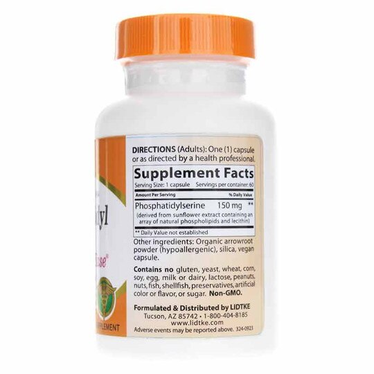 Phosphatidyl Serine, MemorEase, 60 Capsules, LDK