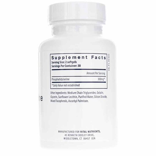 Phosphatidylserine Sharp-PS 150 Mg, 60 Softgels, VTN