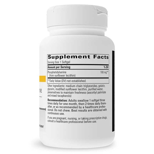 Phosphatidylserine Soy-Free, 60 Softgels, INT
