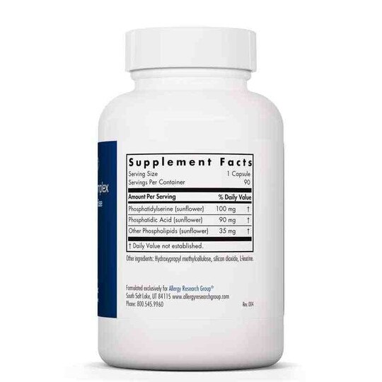 PhosSerine Complex, 90 Veg Capsules, ARG