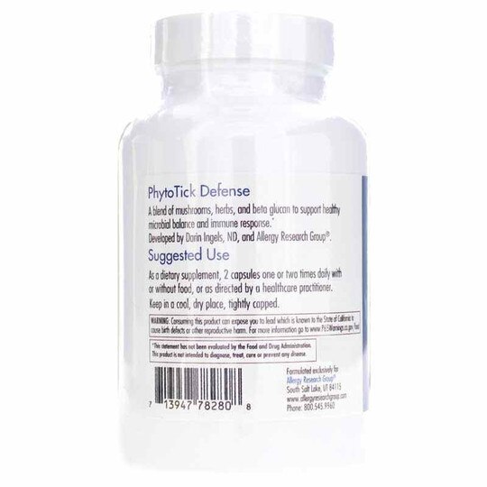 Phyto Tick Defense, 120 Veg Capsules, ARG