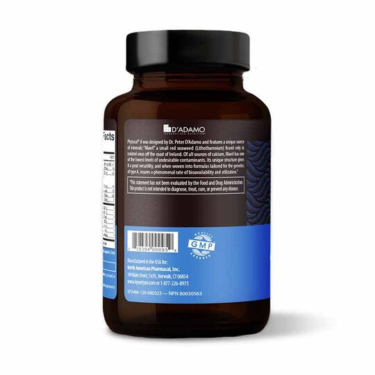 Phytocal Multimineral Type A, 120 Veg Capsules, DAPN