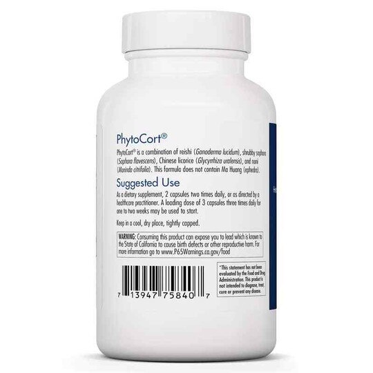 Phytocort, 120 Veg Capsules, ARG