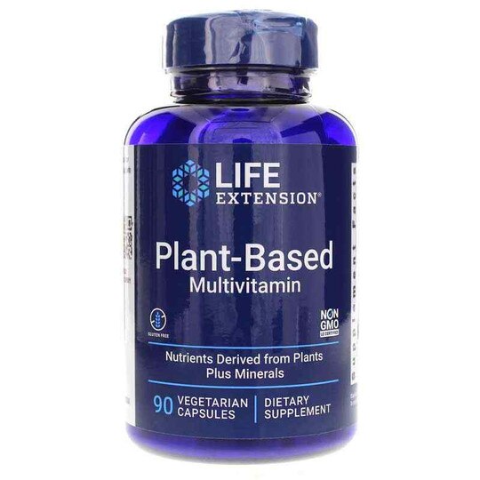 Plant-Based Multivitamin, 90 Veg Capsules, LFE