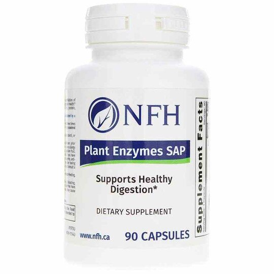 Plant Enzymes SAP, 90 Capsules, NFH