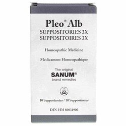 Pleo Alb Suppositories 3X 1