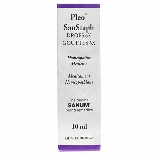 Pleo San Staph Drops 6X, .34 Oz, SNM