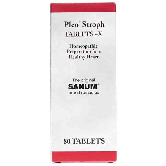 Pleo Stroph Tablets 4X, 80 Tablets, SNM