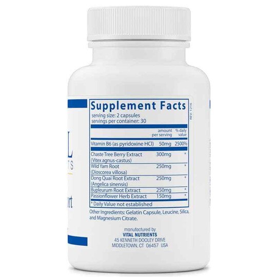 PMS Support, 60 Capsules, VTN