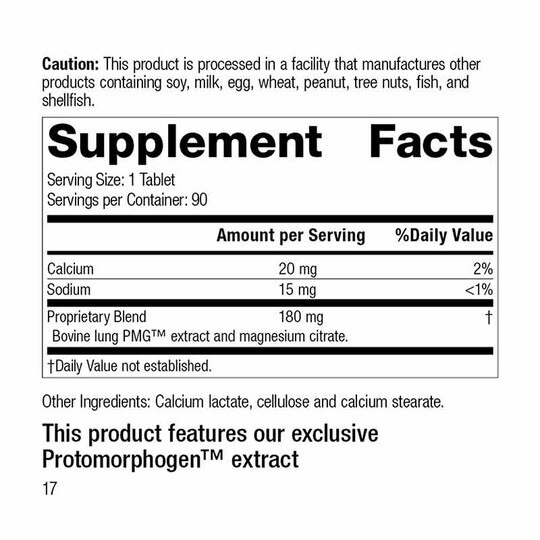 Pneumotrophin PMG, 90 Tablets, SP