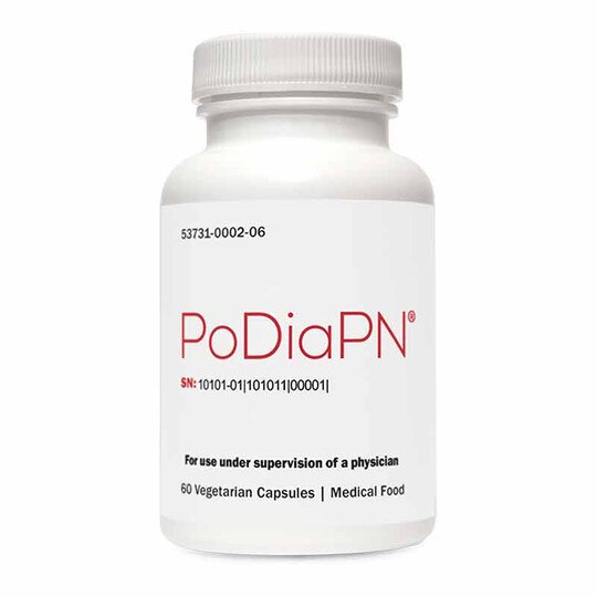 PoDiaPN®, 60 Veg Capsules, XYM