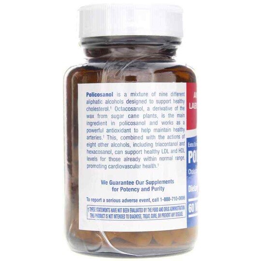 Policosanol 20 Mg, 60 Veg Capsules, ANL