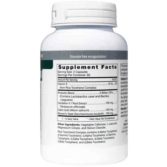 Polyflora Probiotic Type AB, 120 Veg Capsules, DAPN
