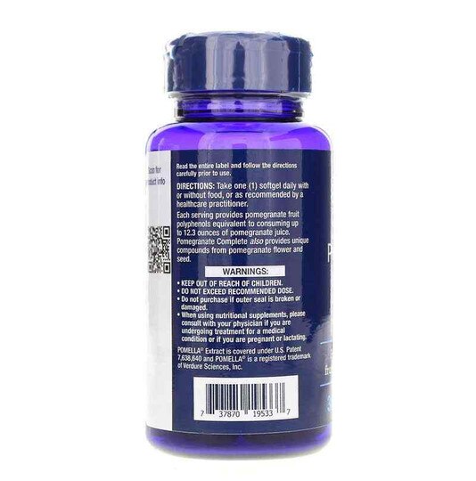 Pomegranate Complete, 30 Softgels, LFE