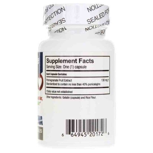 Pomegranate Extract, 60 Capsules, PRG