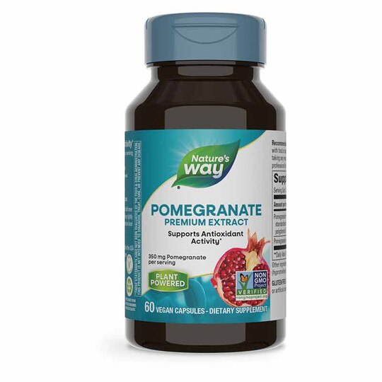 Pomegranate Premium Extract 350 Mg, 60 Vegan Capsules, NWA