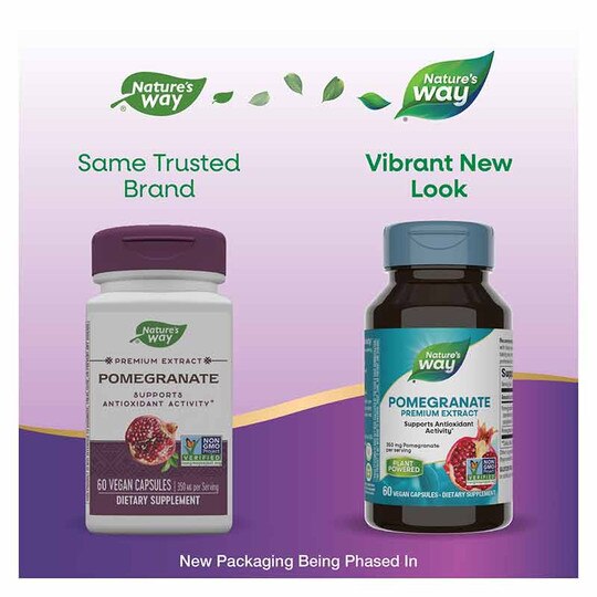 Pomegranate Premium Extract 350 Mg, 60 Vegan Capsules, NWA