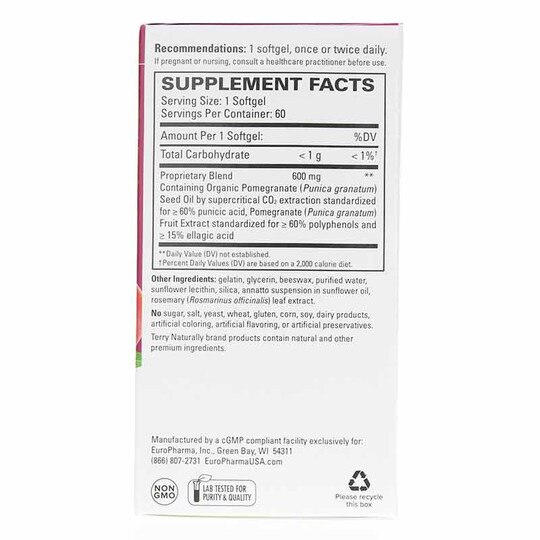 Pomegranate Seed Oil, 60 Softgels, TNT