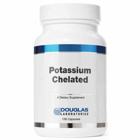 Potassium 99 Mg Chelated, 100 Capsules, DGL