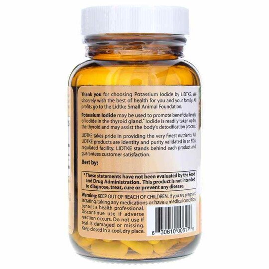 Potassium Iodide, 90 Vegan Capsules, LDK