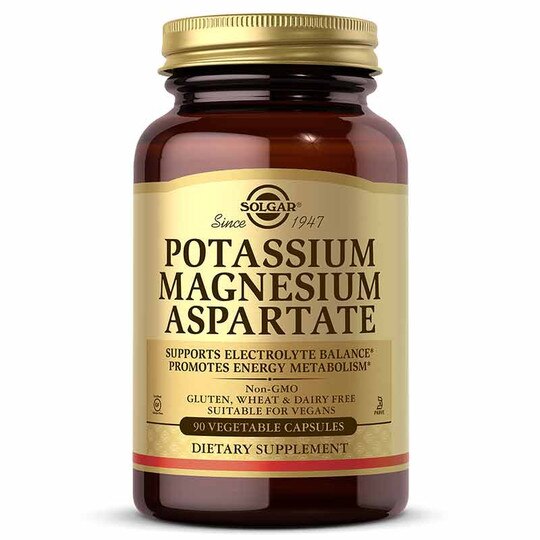 Potassium Magnesium Aspartate, 90 Veg Capsules, SLG