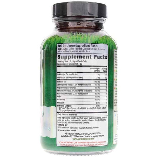 Power to Sleep PM with 6 Mg Melatonin, 60 Liquid Softge, IRN