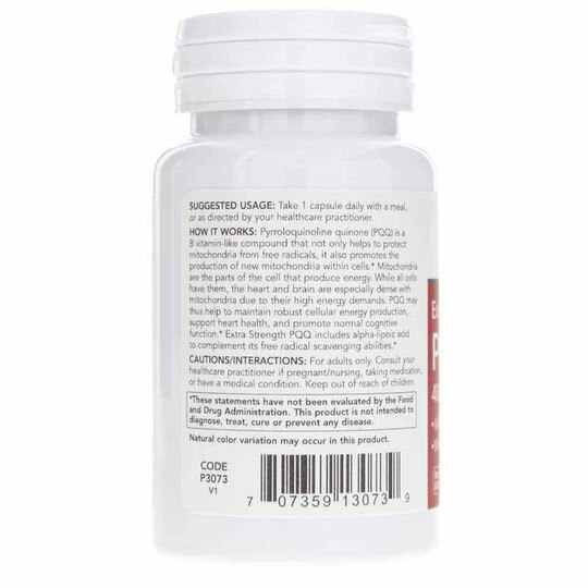 PQQ 40 Mg Extra Strength, 50 Veg Capsules, PFLB