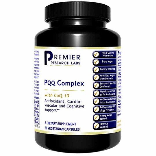PQQ Complex with CoQ-10, 60 Veg Capsules, PRL