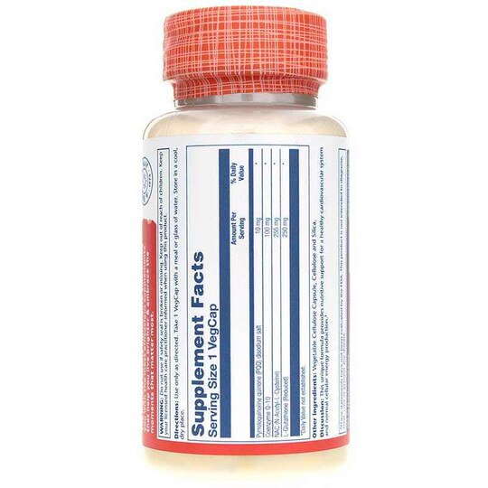 PQQ CoQ-10 with NAC & Glutathione, 30 Veg Capsules, SLR