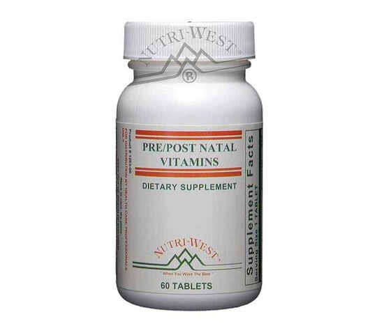 Pre/Post Natal Vitamins, 60 Tablets, NWE