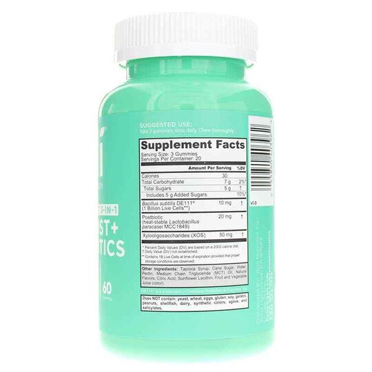 Pre+Post+Probiotics Gummies, 60 Gummies, GNI