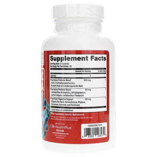 Prebiotic Formula, 180 Capsules, HPI