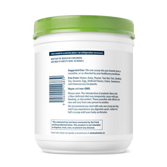 Prebiotic Powder Organic Blend, 13.23 Oz, HBS