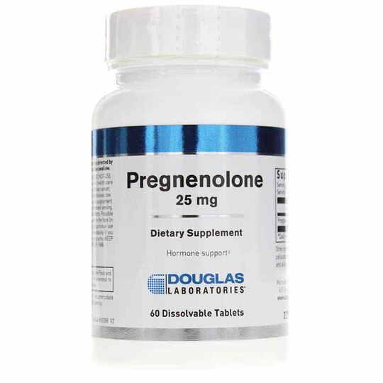 Pregnenolone 25 Mg, 60 Tablets, DGL