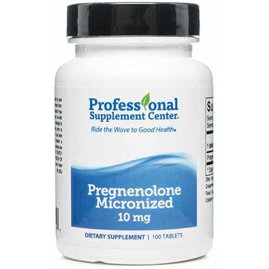 Pregnenolone Micronized, 10 Mg, 100 Tablets, PSC