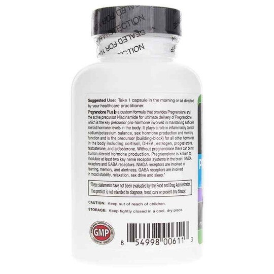 Pregnenolone Plus, 60 Veg Capsules, NBX