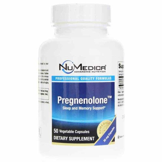 Pregnenolone Sleep & Memory Support, 50 Veg Capsules, NUM