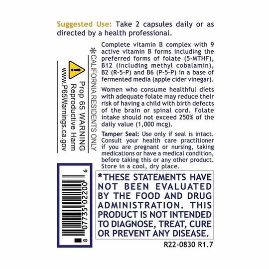 Premier Complete B, 60 Veg Capsules, PRL