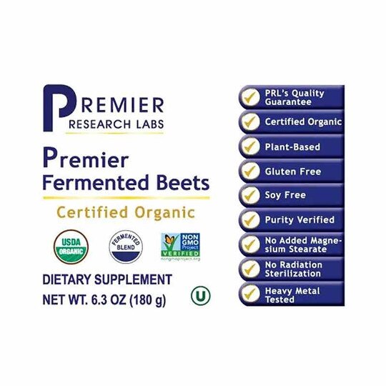 Premier Fermented Beets, 6.3 Oz, PRL