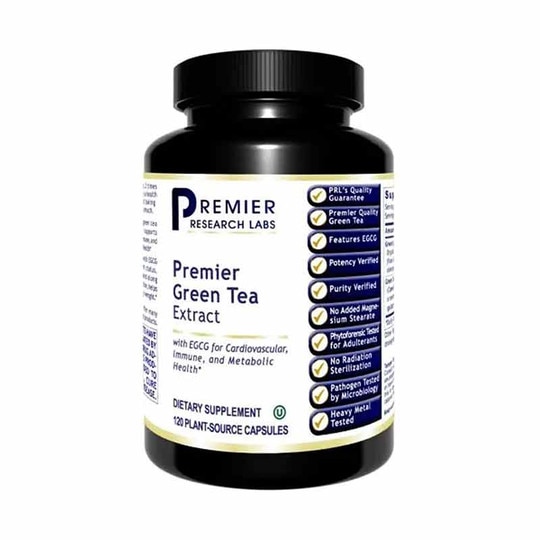 Premier Green Tea Extract, 120 Veg Capsules, PRL