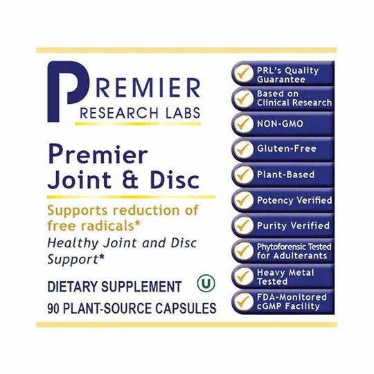 Premier Joint & Disc, 90 Veg Capsules, PRL