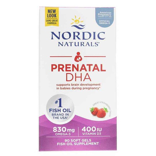 Prenatal DHA Strawberry, 90 Softgels, NRN