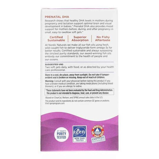 Prenatal DHA Strawberry, 90 Softgels, NRN