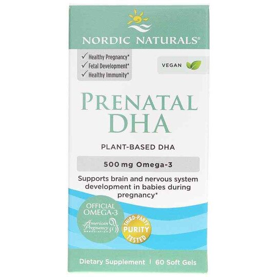 Prenatal DHA Vegan, 60 Softgels, NRN