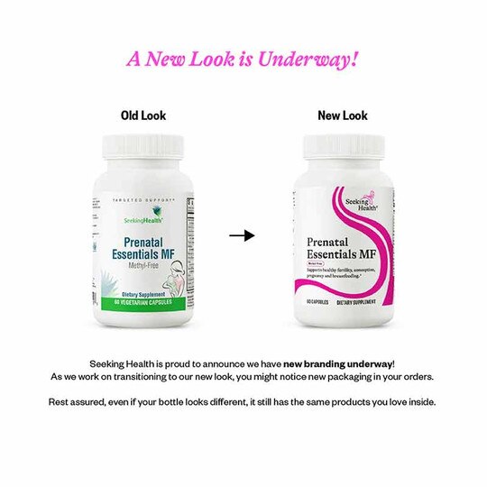 Prenatal Essentials Methyl-Free, 60 Veg Capsules, SKH