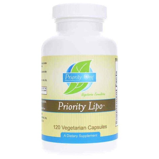Priority Lipo, 120 Veg Capsules, PRTO