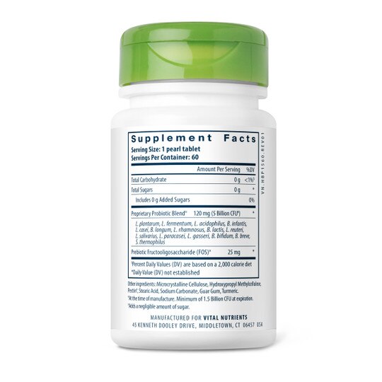 PRO-15 The Perfect Probiotic 5 Billion CFU, 60 Pearls, HBS