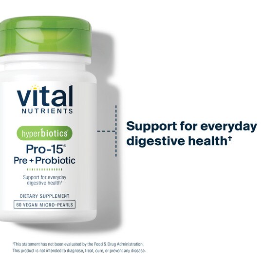 PRO-15 The Perfect Probiotic 5 Billion CFU, 60 Pearls, HBS