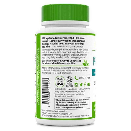 PRO-Moms for Expecting & Nursing Women, 30 Tablets, HBS